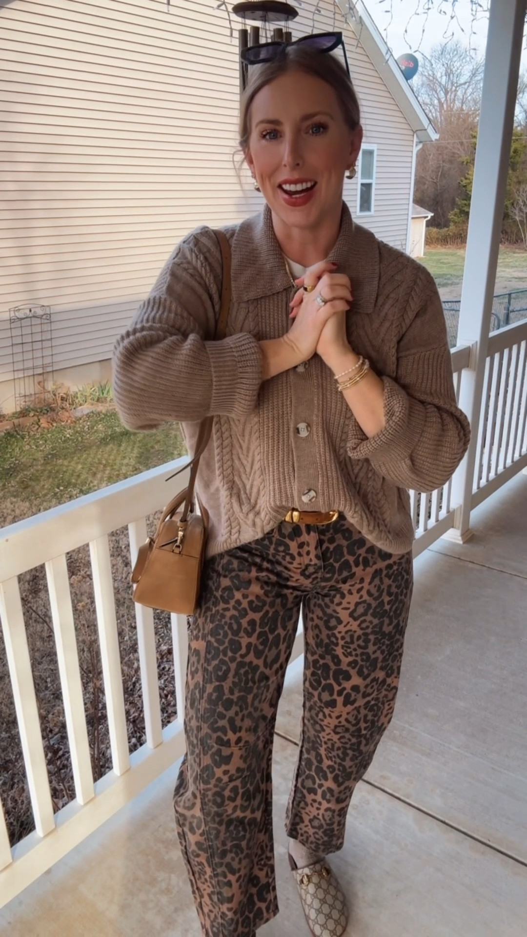 Outfit of the day, quince sweater, leopard barrel jeans, Gucci clogs 

#LTKootd #LTKFindsUnder50 #LTKSaleAlert