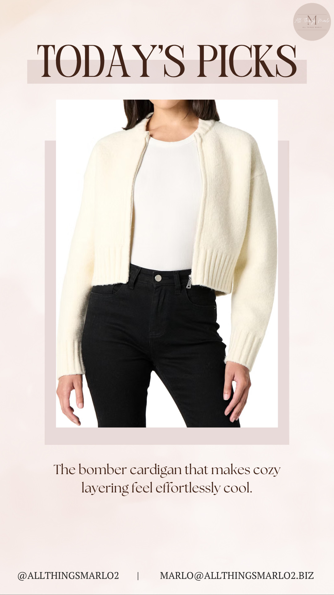 The bomber cardigan that makes cozy layering feel effortlessly cool. 

 #LTKSeasonal #LTKWorkwear #LTKTravel