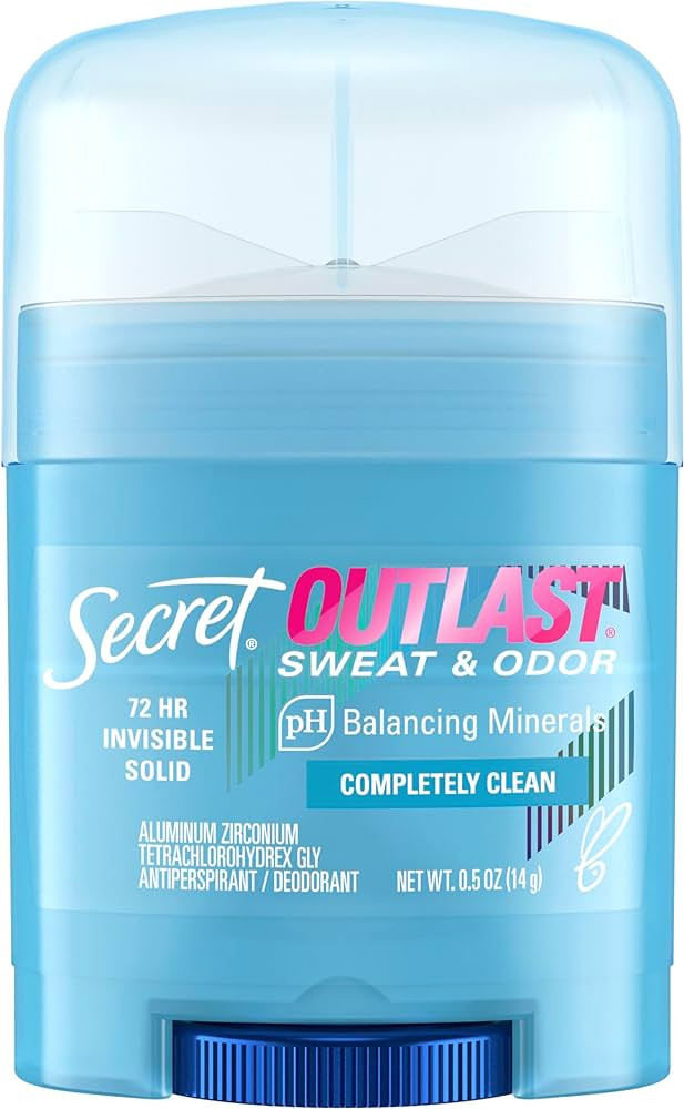 Secret Outlast Antiperspirant Deodorant for Women, Sweat & Odor Protection, PH Balancing Minerals... | Amazon (US)