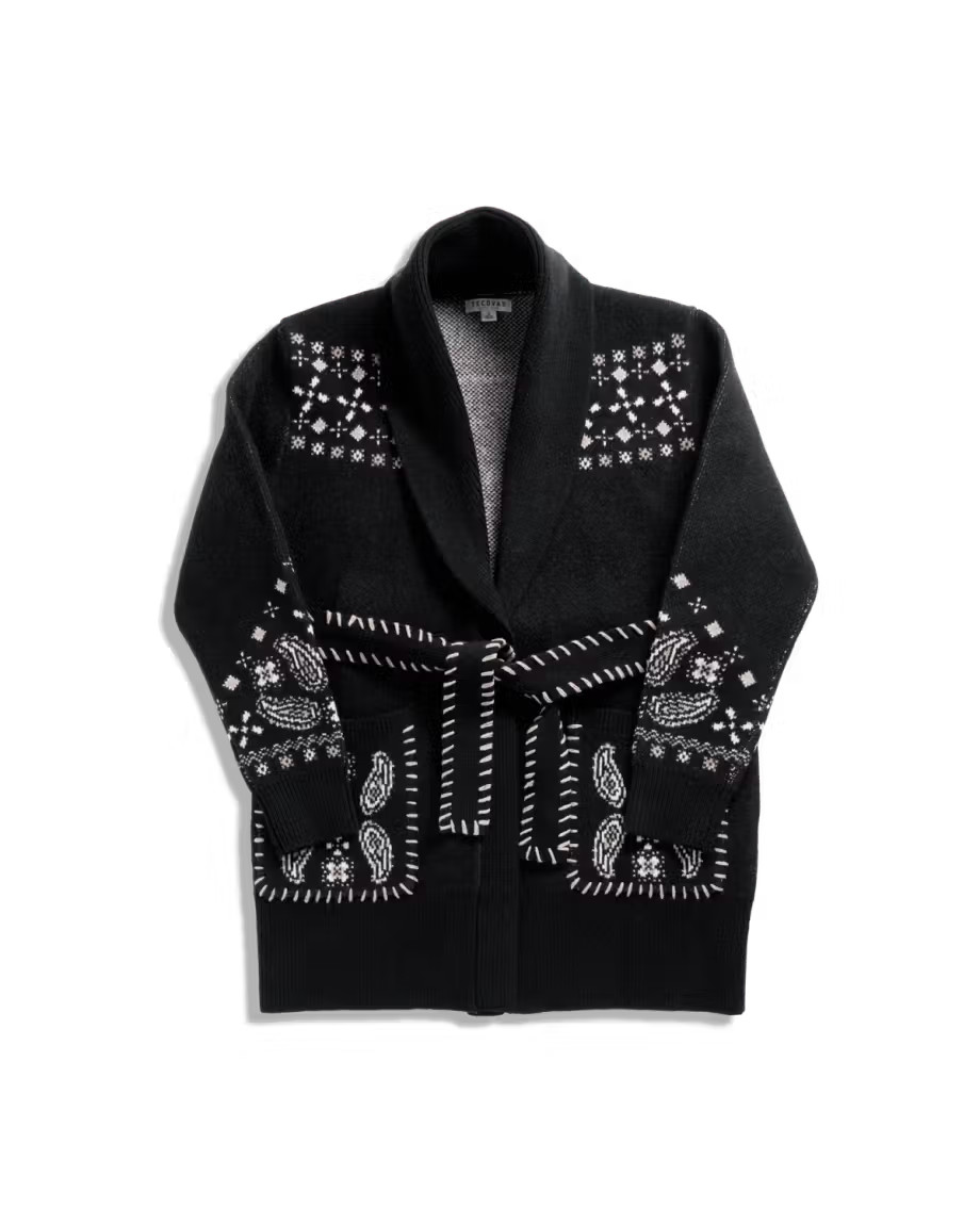 Women's Shawl Collar Wrap Sweater | Tecovas