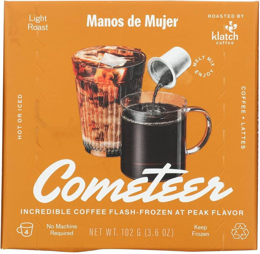Cometeer Manos de Mujer Light Coffee Capsules, 3.6 OZ | Amazon (US)