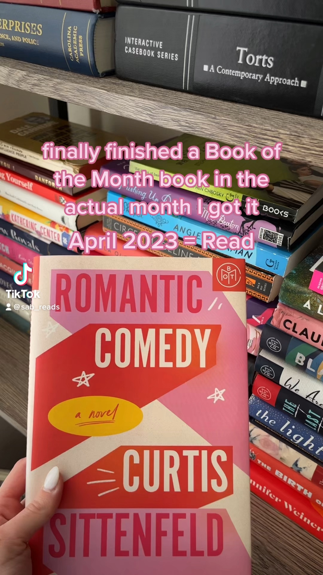 Book Rec: Romantic Comedy by Curtis Sittenfeld 