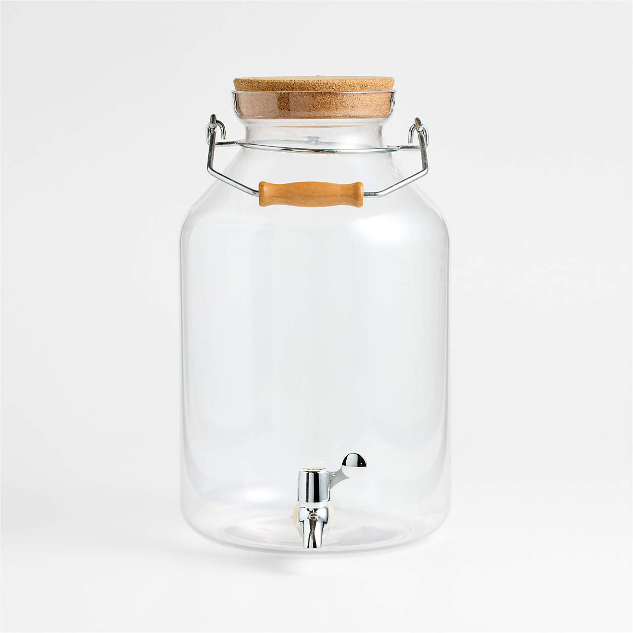 Acrylic Drink Dispenser 3-gal. + Reviews | Crate & Barrel | Crate & Barrel
