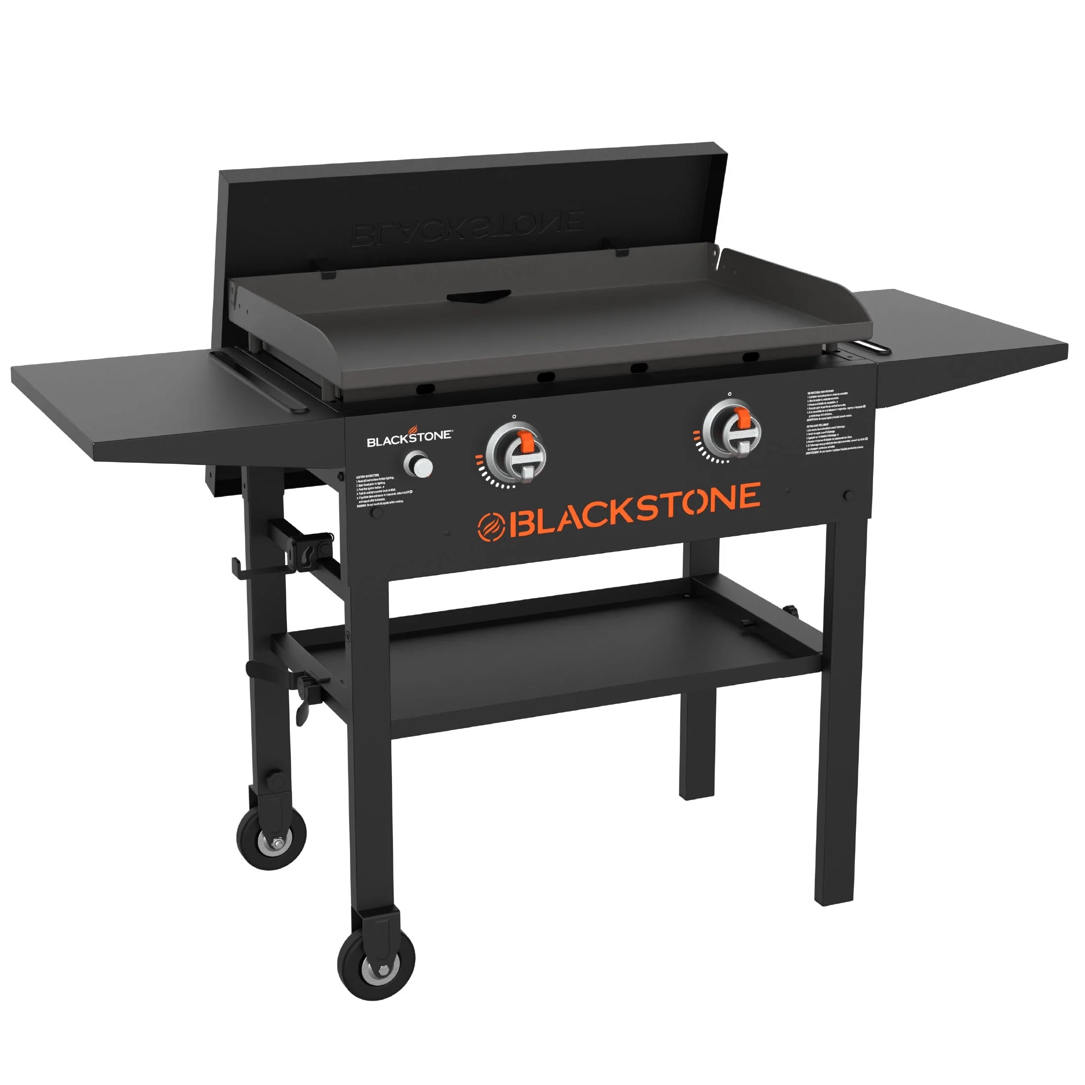 Blackstone Original 2-Burner 28" Propane Omnivore Griddle with Hard Cover | Walmart (US)