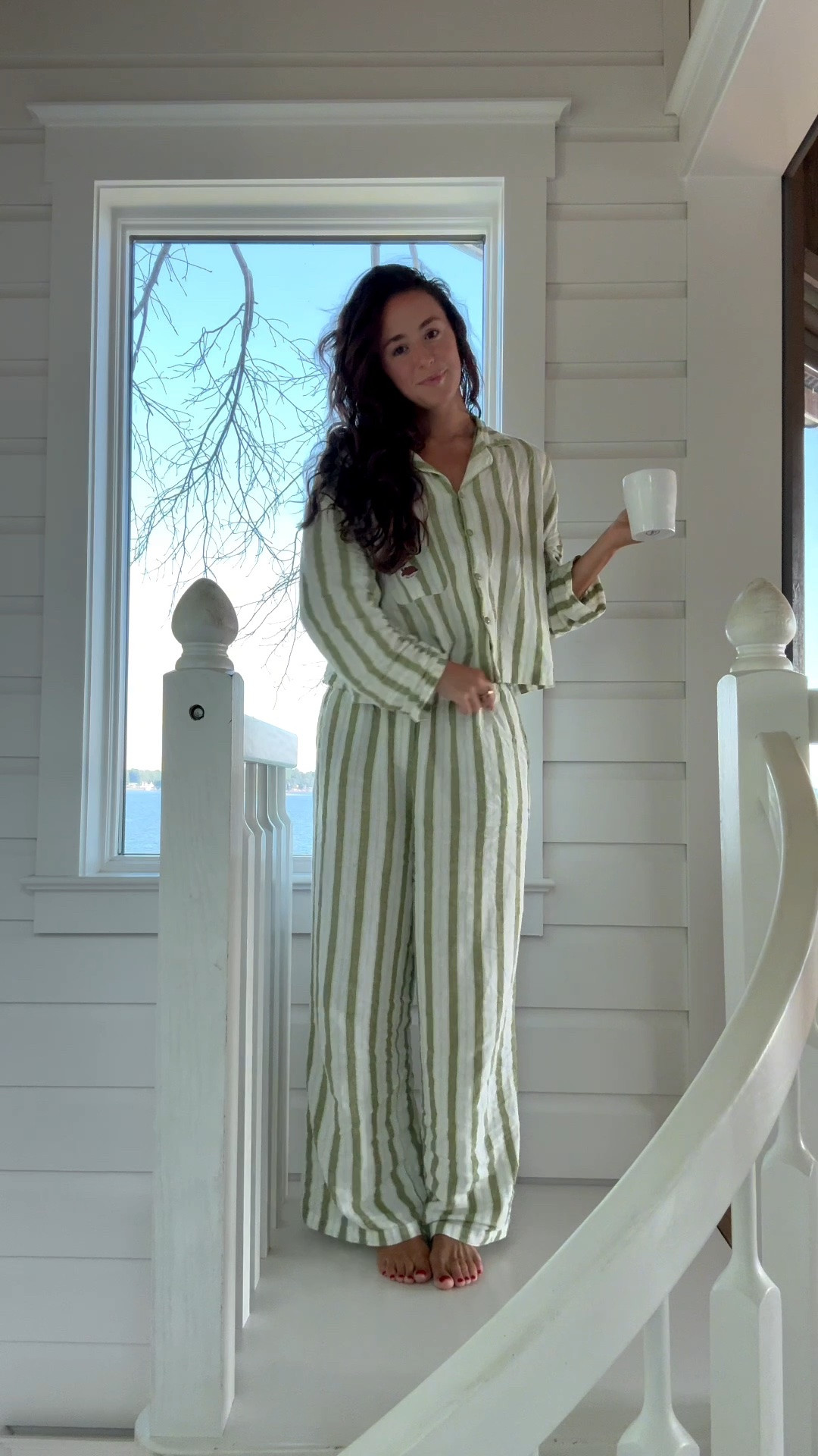 this new linen set from DB is everything to me

#LTKmorningroutine #LTKgrwm #LTKselfcare