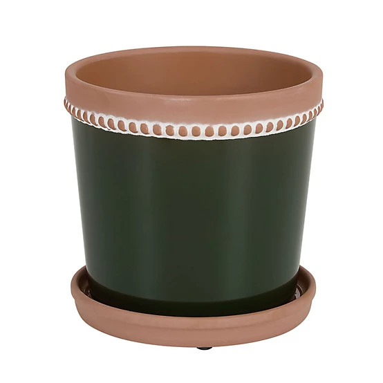 GroundWork  Crackled Planter, 8 in. | Tractor Supply