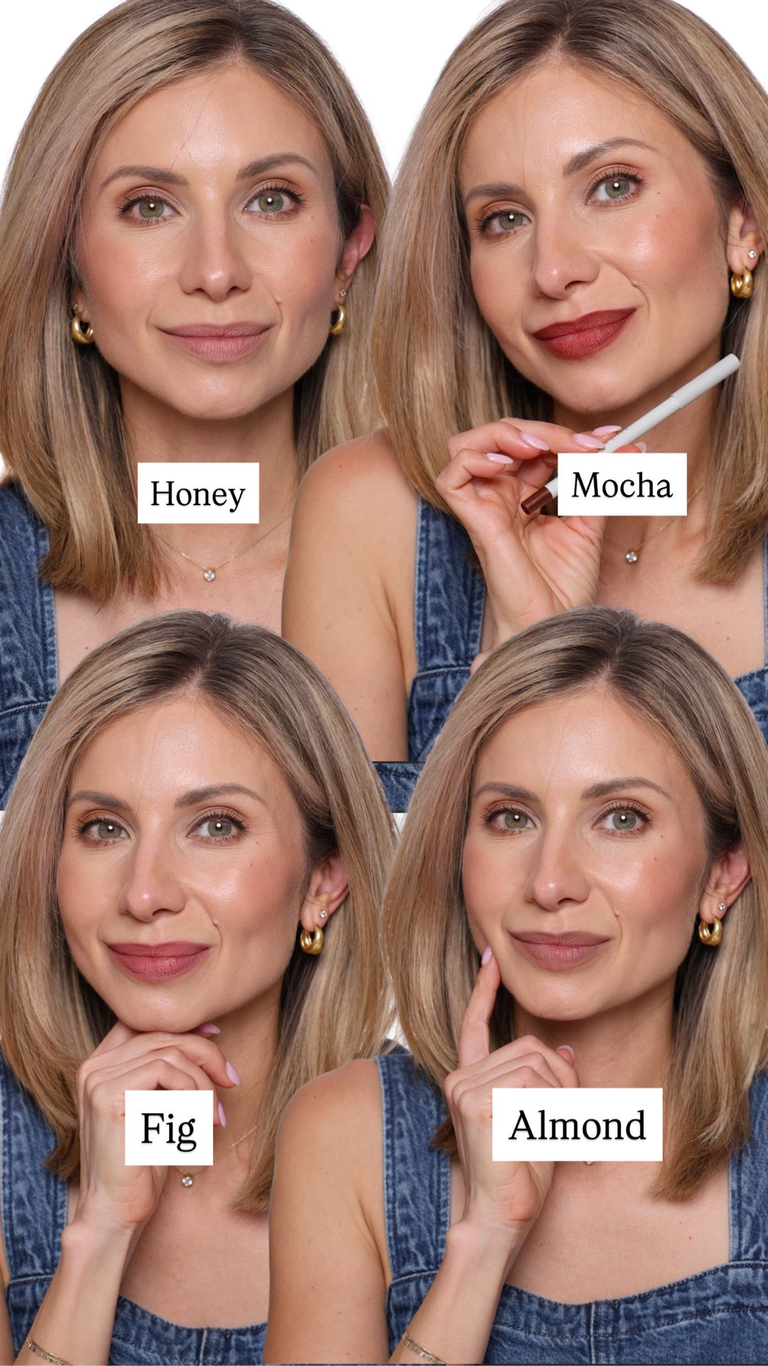 ✨ New from Ravie Beauty ✨ Their Soft Precision Longwear Lip Liners are a creamy, glide-on formula that lasts all day, and I have ALL 4 shades to share! 💄

💋 Shades:
• Honey – Natural beige
• Almond – Cool brown (90’s vibes!)
• Fig – Neutral mauve (my fave!)
• Mocha – Deep brown

They’re $18 each, or grab the full set with a sharpener for $68, such a good value!

#LTKBeauty #LTKOver40