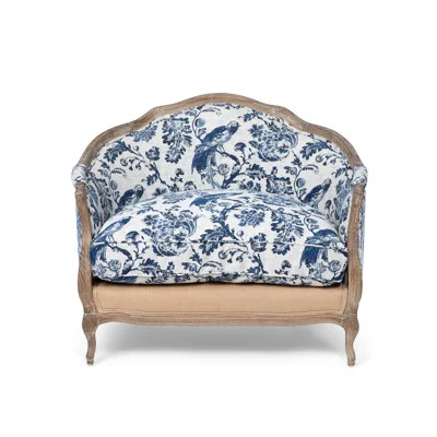 Bluebird Toile Settee | Wayfair North America