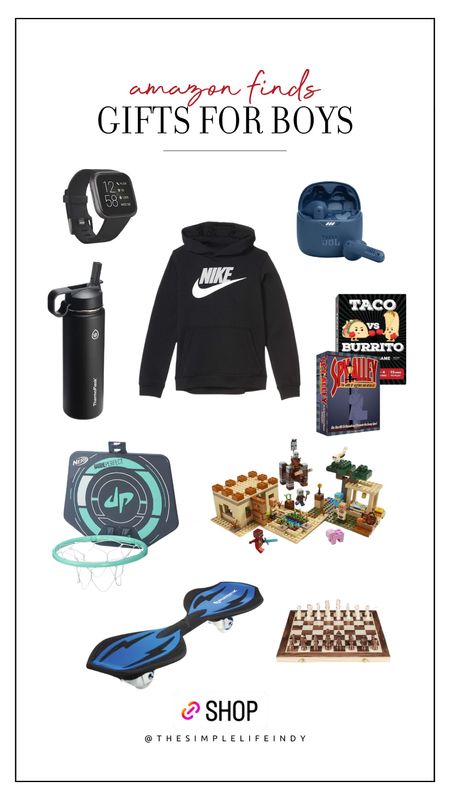 Amazon Finds - Gifts for Boys 🎁

#LTKHoliday #LTKGiftGuide #LTKkids