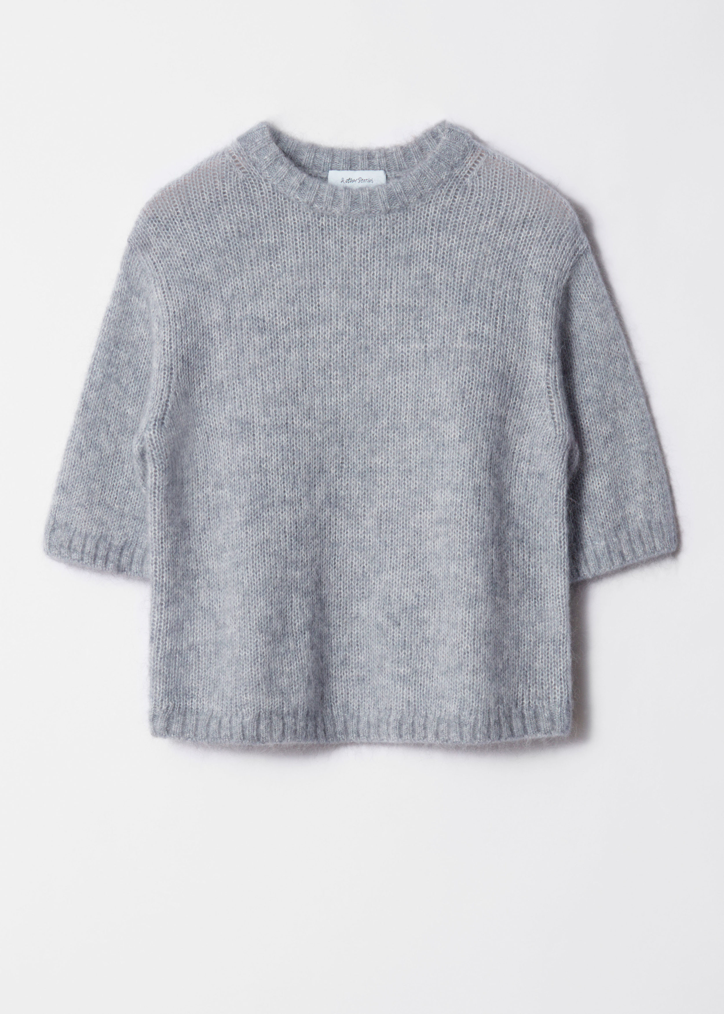 Knitted Mohair-Blend T-Shirt | & Other Stories UK