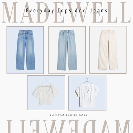 Jeans, tops, everyday style and outfits, Madewell ✨

#LTKstyletip #LTKsalealert #LTKxMadewell
