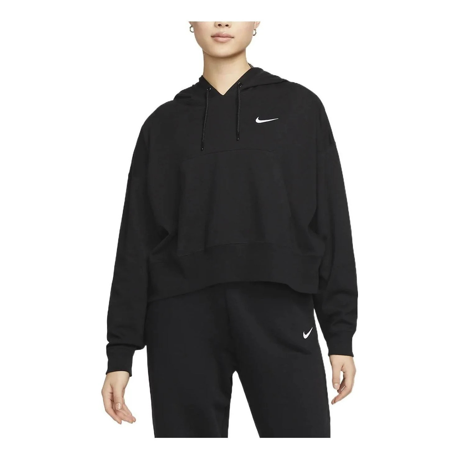 (WMNS) Nike Sportswear Oversized Hoodie 'Black' DM6417-010 | KICKS CREW