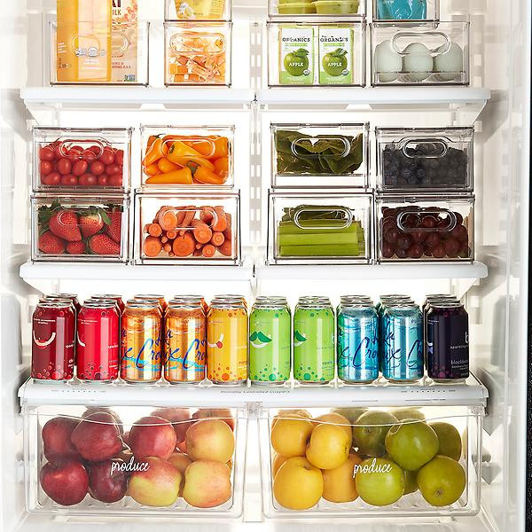 The Home Edit by iDesign Fridge Storage Solution | The Container Store