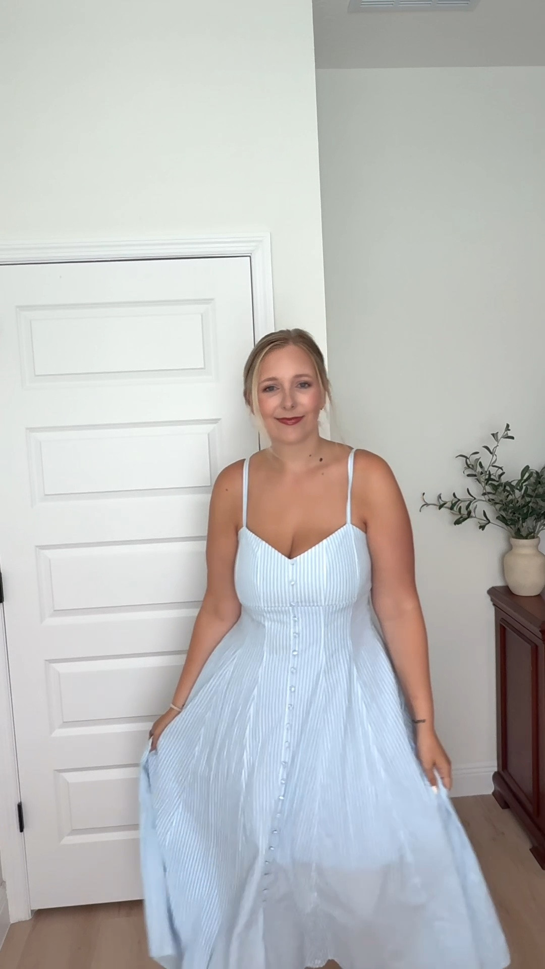 My go-to summer dress for everything from weekend errands to dinner dates. Comfortable, affordable, and such a flattering fit! ☀️ #SummerOutfit #DressStyle #EverydayFashion