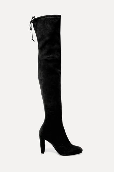 Highland stretch-suede over-the-knee boots | NET-A-PORTER (UK & EU)