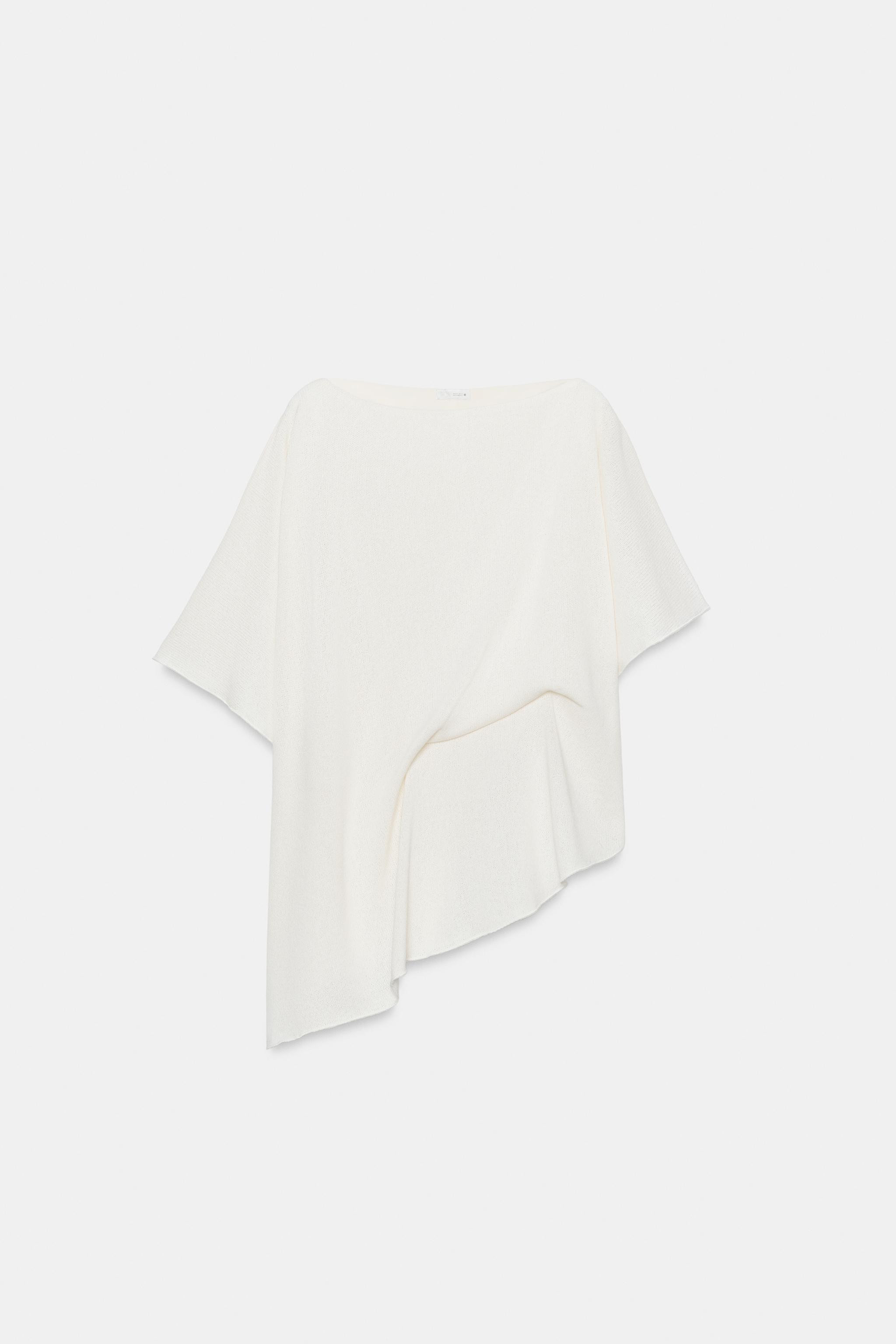 DRAPED CAPE TOP | Zara US