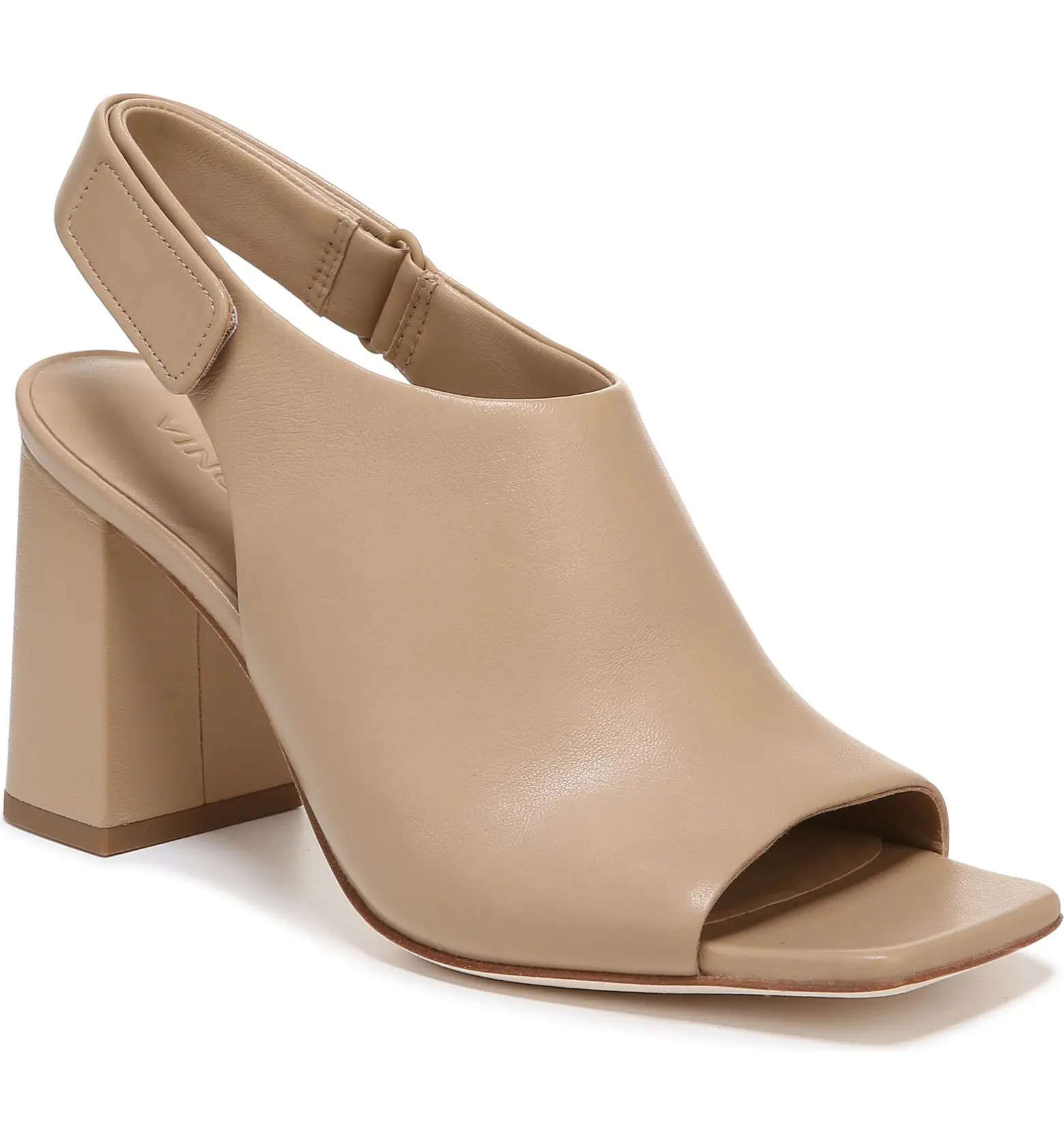 Niara Block Heel Slingback Sandal (Women)VINCE | Nordstrom