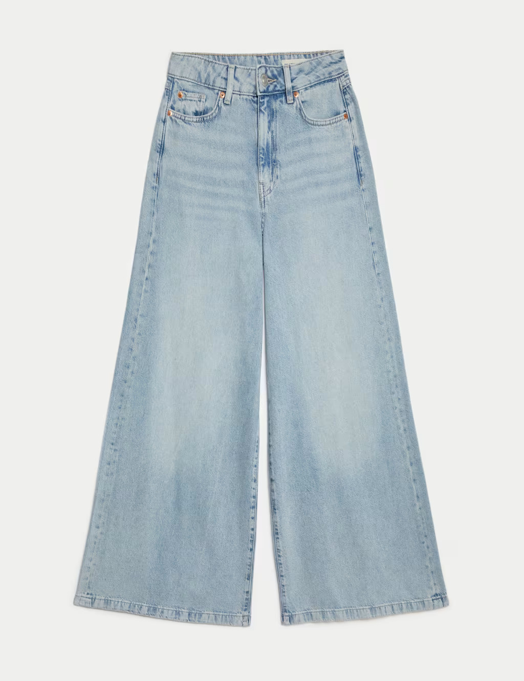 Lyocell™ Blend Wide Palazzo Leg Jeans | Marks & Spencer (UK)