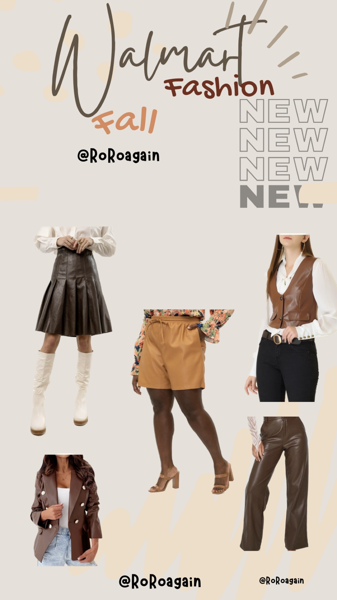 Walmart fall new arrivals fashion  leather 

#LTKworkwear #LTKSale #LTKSeasonal