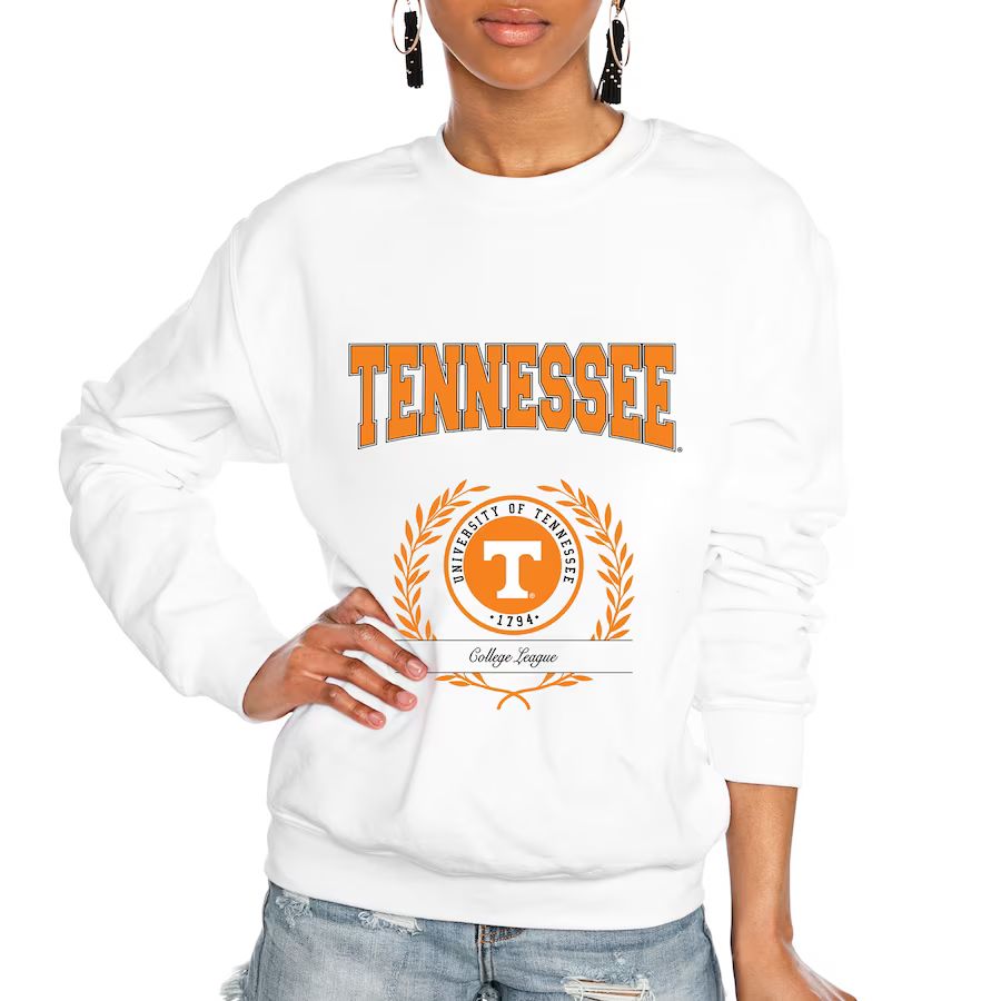 Tennessee Volunteers Gameday Couture Women's It's a Vibe Classic Fleece Crewneck Pullover Sweatsh... | Fanatics