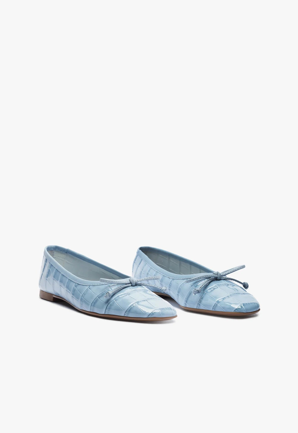 Arissa Mule Croc Blue 9.5 | Refinery