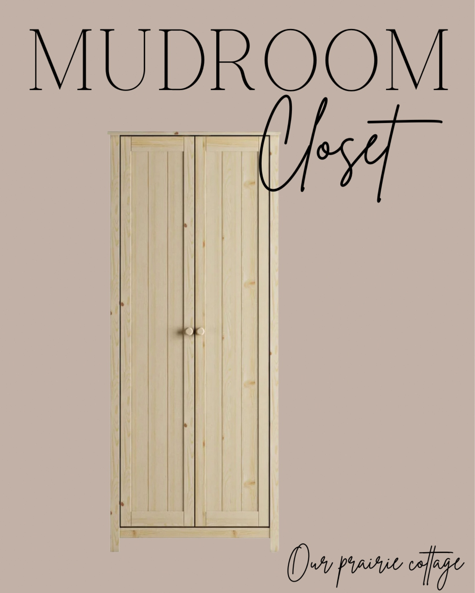 Mudroom Closet 

#LTKCyberWeek #LTKfamily #LTKhome