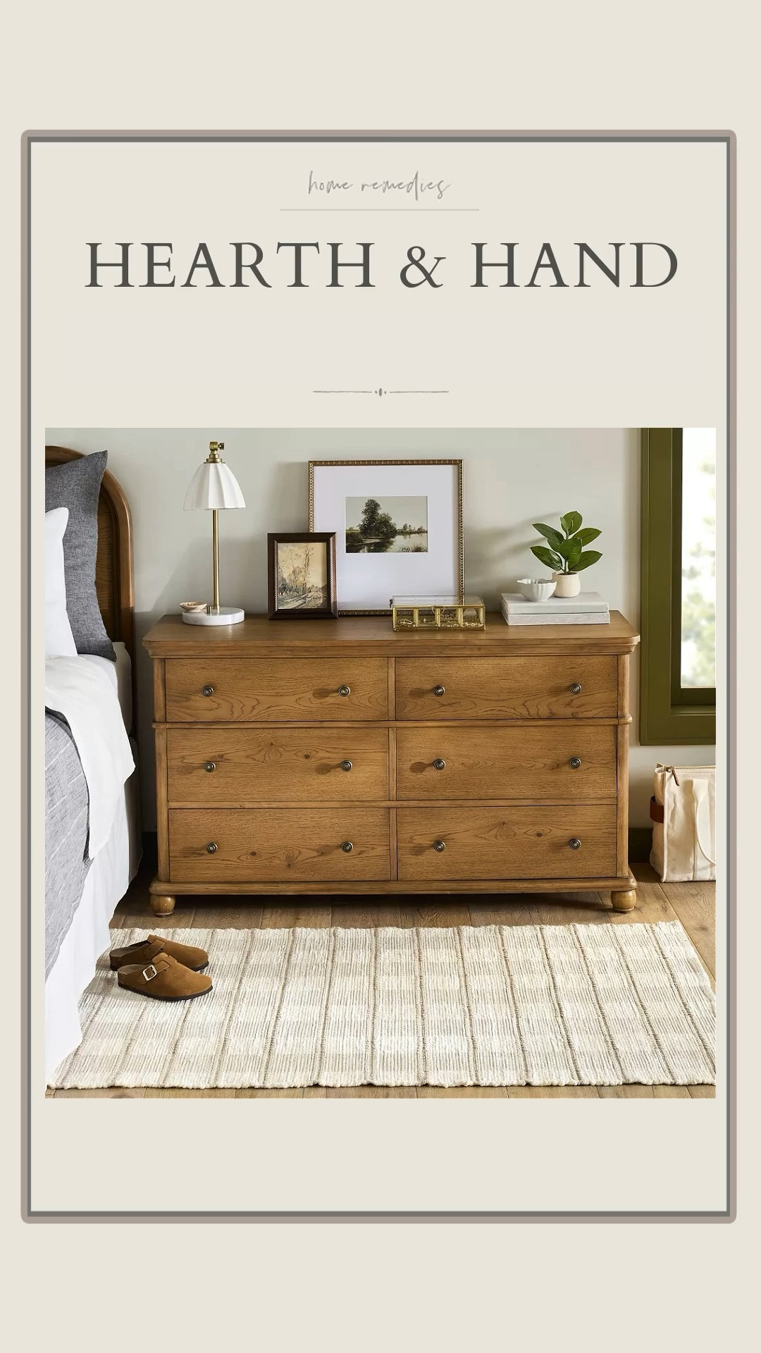 I love this wooden dresser with the prettiest details! It's also available in a painteed black finish. Bedroom, dorm room, guest room, girl's room, boy's room, modern organic, vintage modern, traditional, transitional, cottage

#LTKHome #LTKSeasonal #LTKStyleTip
