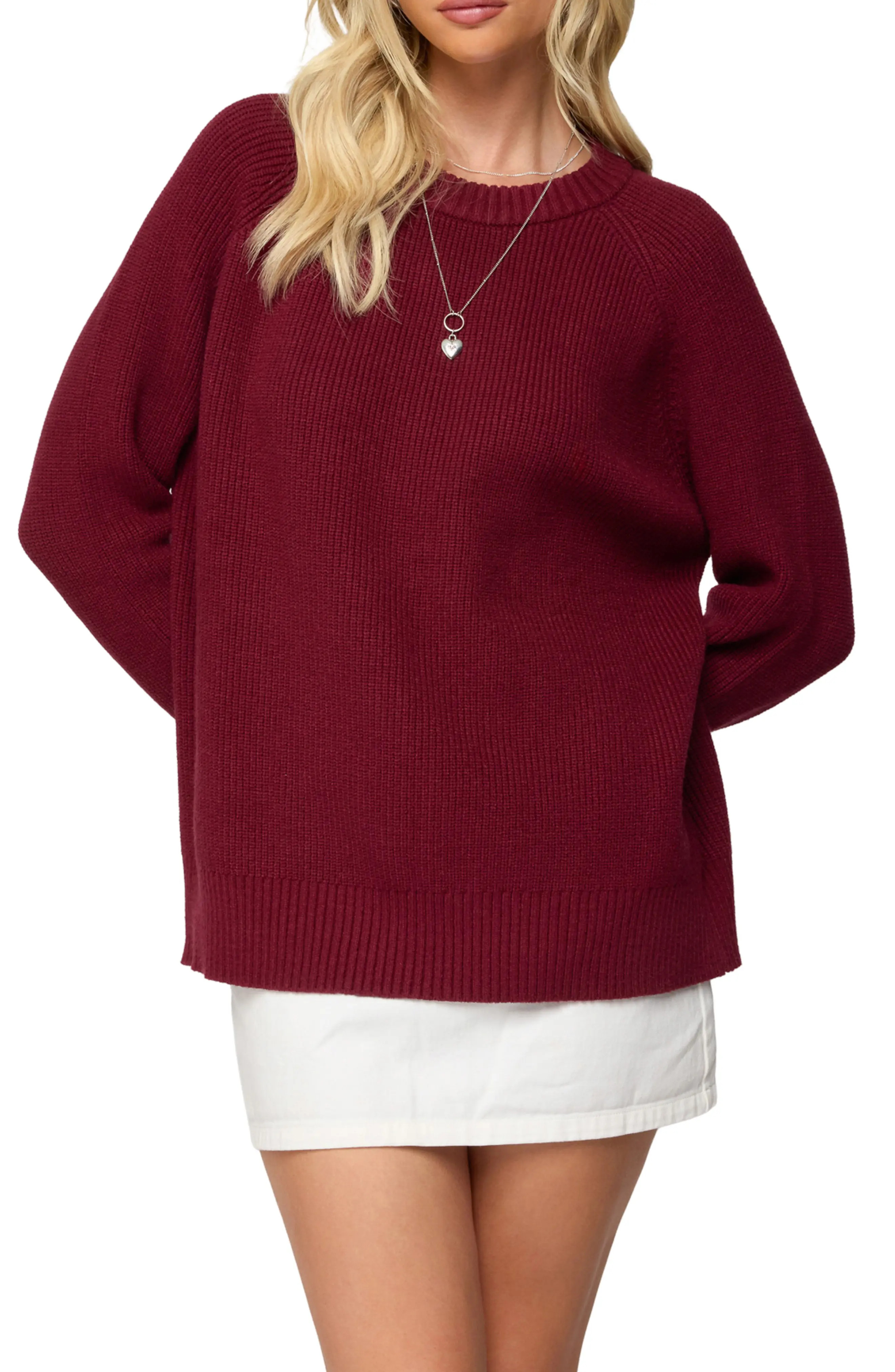 Lavonne Oversize Raglan Sweater (Women) | Nordstrom | Nordstrom
