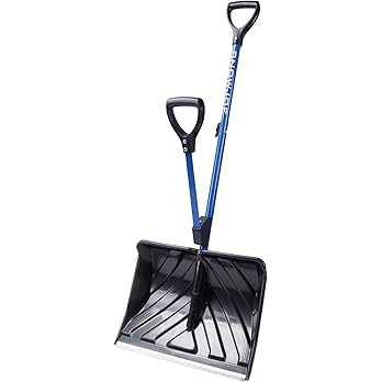 Snow Joe SJ-SHLV20 Shovelution Snow Shovel with Spring-Assist Handle, Heavy-Duty Shovel for Fast ... | Amazon (US)