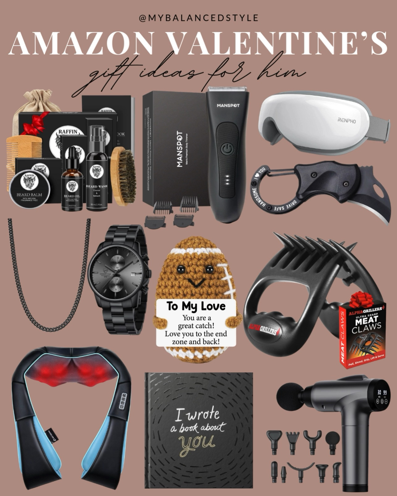 Amazon valentines gifts for him

Valentine’s Day gifts for men
romantic gifts for boyfriend
husband Valentine gift ideas
personalized gifts for him
luxury grooming and cologne sets
tech gadgets he’ll love
stylish watches and accessories
experience gifts for couples
meaningful keepsakes for him

#LTKootd #LTKSeasonal #LTKMens