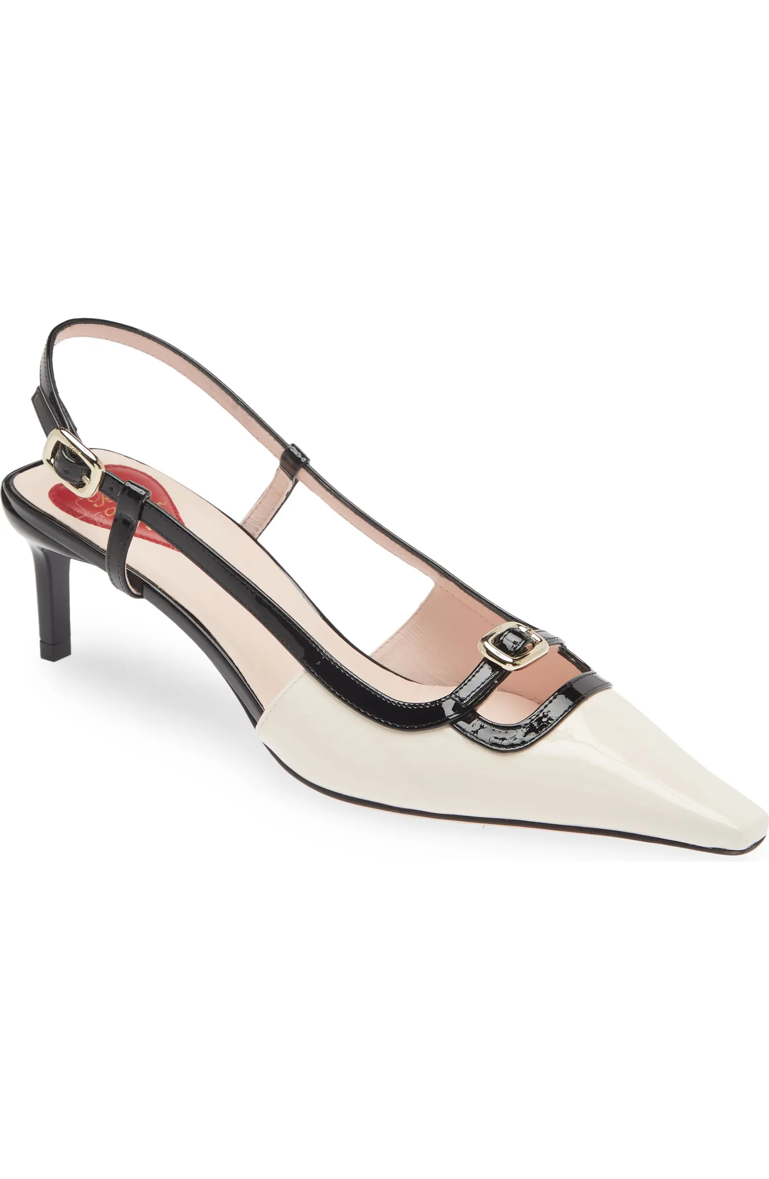 Mini Buckle Slingback Pump (Women) | Nordstrom