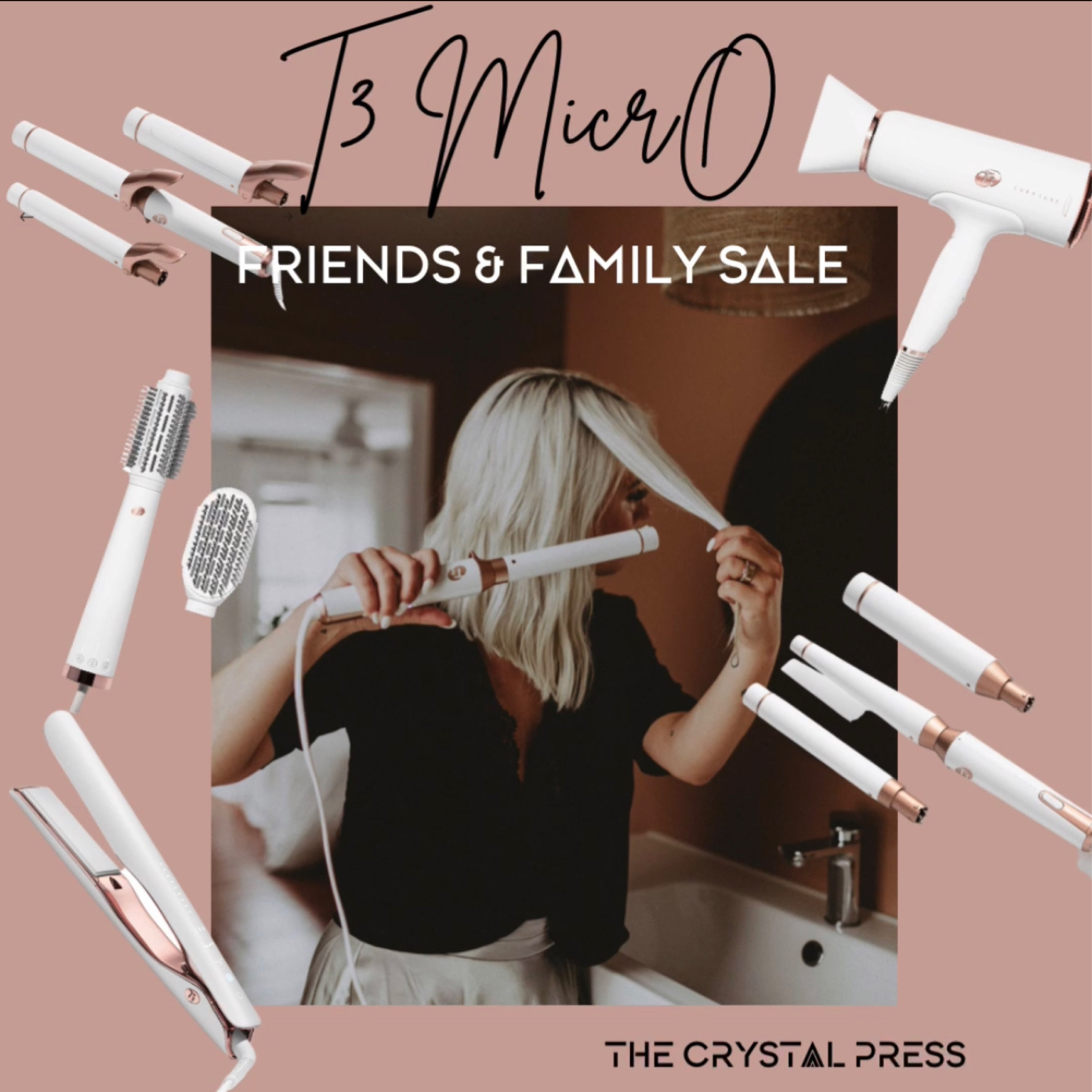 T3 MICRO SALE. Hair tools sale. The best hair tools. T3 friends and family sale. Gift for beauty lovers. Hair care sale. Hair tool sale. Luxury hair tools. Holiday gift ideas for beauty lovers! 

#LTKHoliday #LTKbeauty #LTKsalealert