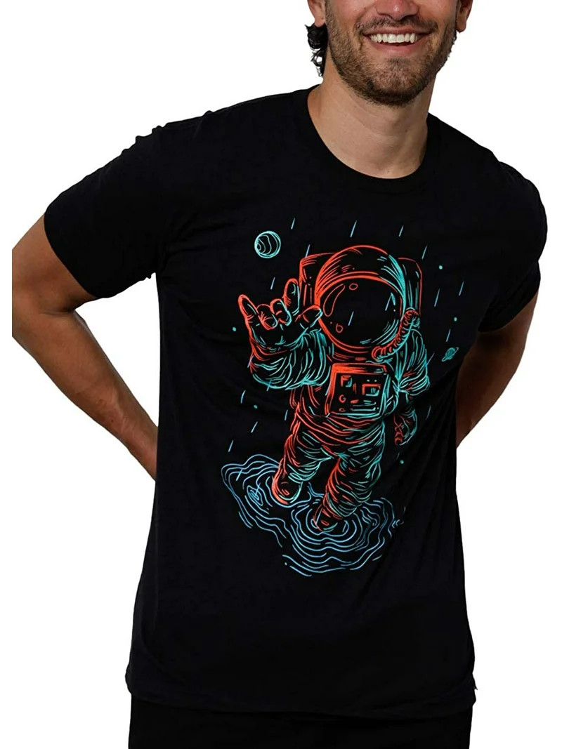 INTO THE AM Premium Graphic Tees for Men - Unique Summer Cool Designs Mens Shirts (Universal Love... | Walmart (US)