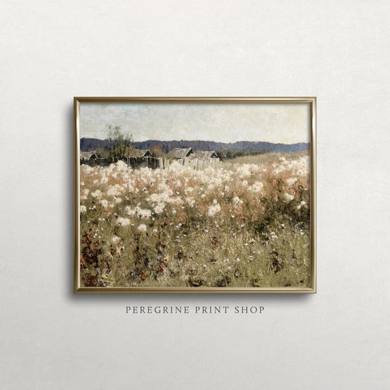 Edge of Autumn  Vintage Autumn Prints  French Country - Etsy | Etsy (US)