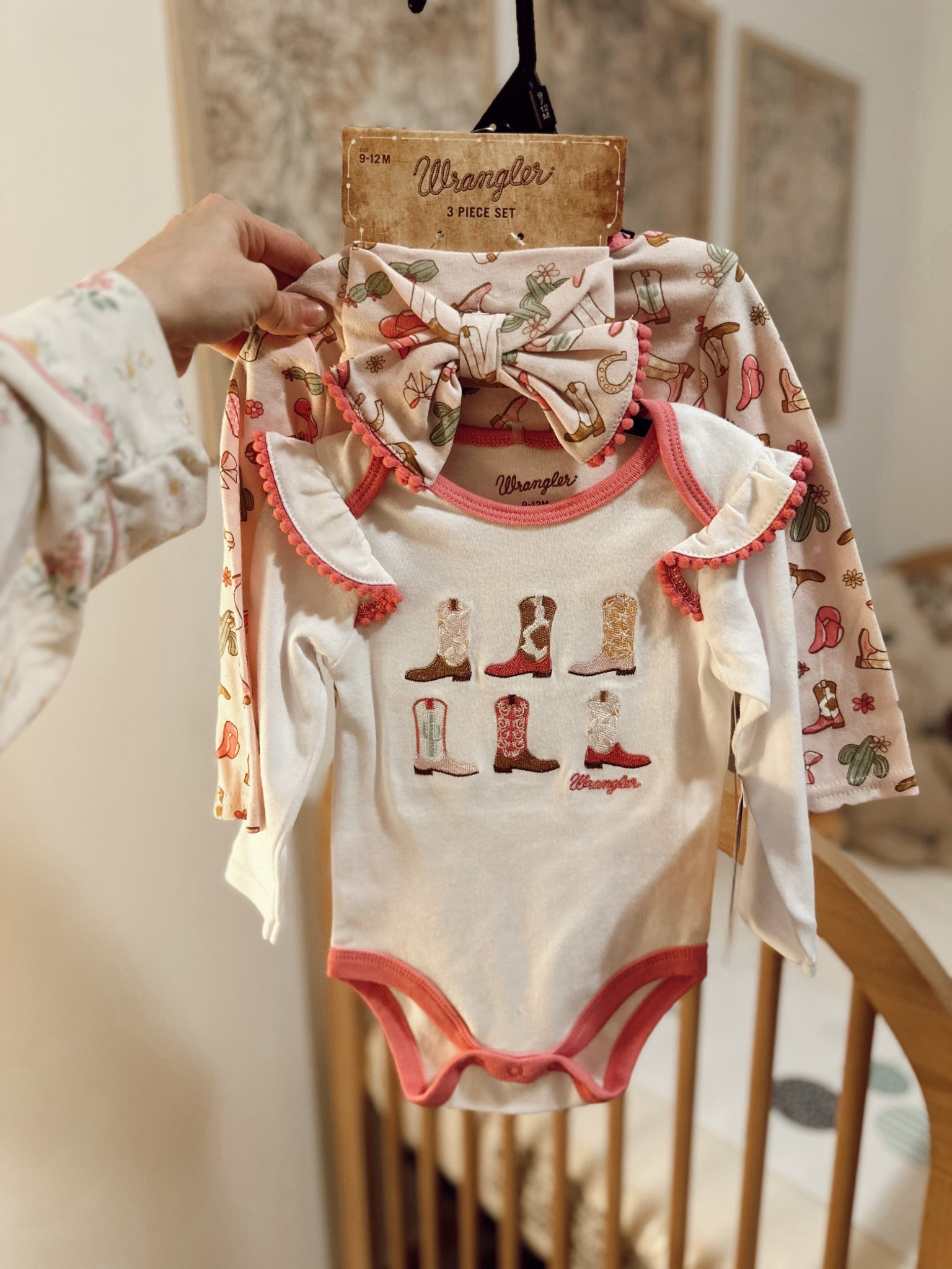 Cowgirl onesies 🌵🎀👢 @wrangler 

#LTKKids #LTKBaby