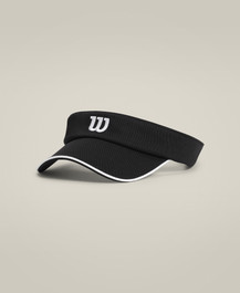 Black Classic Visor | Wilson Sporting Goods | Wilson Sporting Goods