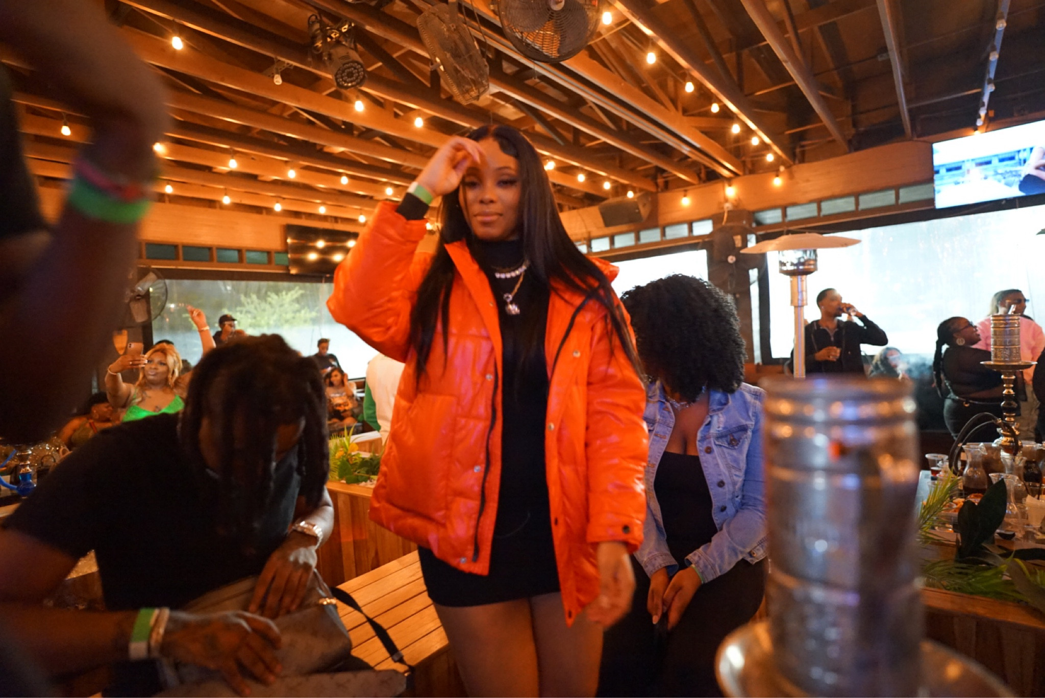 Off guard but still cute 🧡

Model is wearing : 13x4 Body Wave Lace Front Wigs Human Hair 24 Inch HD Lace Front Wigs Human Hair Pre Plucked 180 Density Transparent Glueless Lace Front Wigs for Black Women Human Hair Brazilian Body Wave Frontal Wigs, gold 3pairs geometric design hoop earrings, gold necklace that says “Sagine”, yellow gold 2pcs Rhinestone Decor Chain Necklace, yellow gold 2pcs Rhinestone Decor Chain Necklace, Black Long Sleeve Mini Dress, orange dual pocket drop shoulder hooded puffer coat, and colorblock, orange, black, gray, and white lace up front chunky sneakers

Orange Puffer coat : Large 

Black Mini Dress : Medium 

Sneakers :  9 US (EURO40)

Book model for your next project! 💕

#LTKbeauty #LTKcurves #LTKstyletip