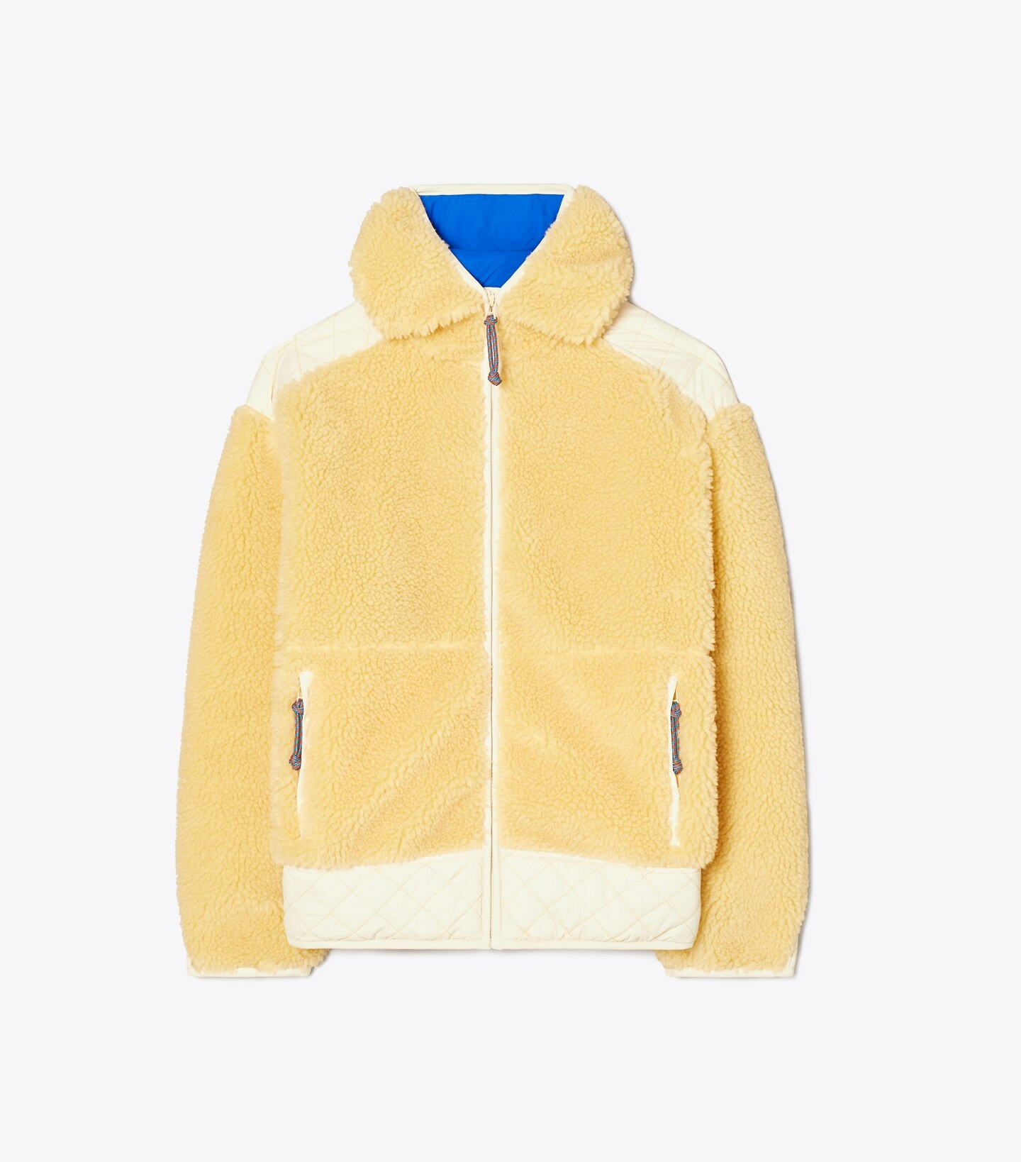 OVERSIZED FLEECE HOODED JACKET | Tory Burch (US)