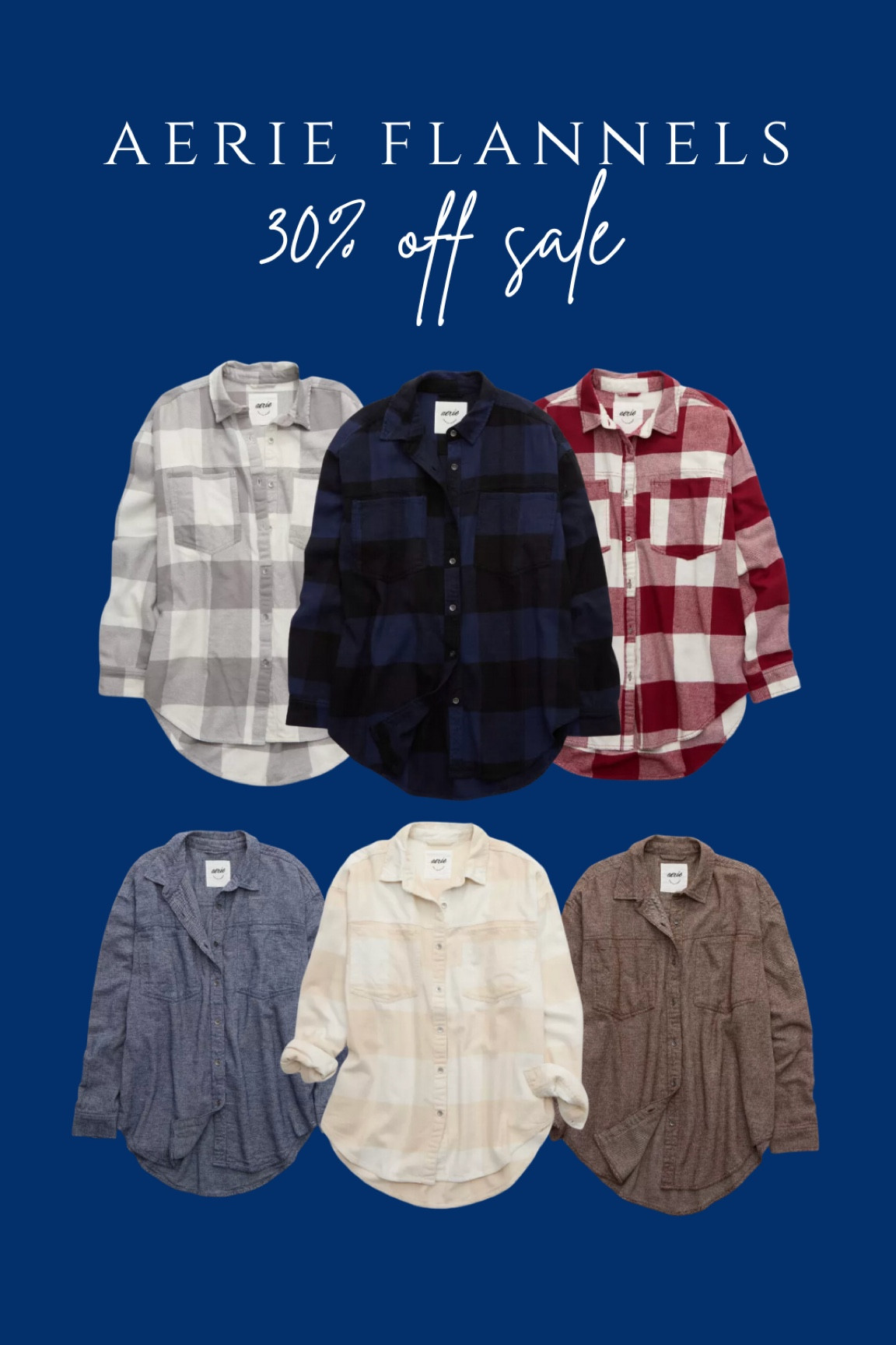 Flannels 🤝 Fall!! Love pairing a flannel shirt with leggings or denim jeans. Also would be so cute over a maxi dress ✨

Flannels from Aerie are 30% off today!! 

#LTKSaleAlert #LTKStyleTip #LTKFindsUnder50