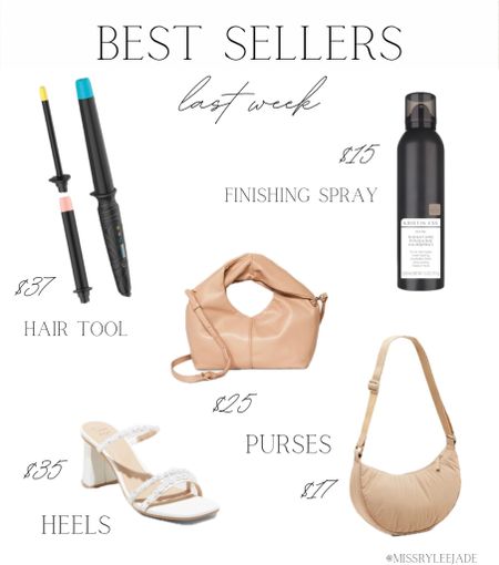 Sharing some top items from last week! So many of you are LOVING this hair tool!!! 🤩

Neutral purses and shoes are always perfect too! 

#LTKbeauty #LTKSeasonal #LTKfindsunder50