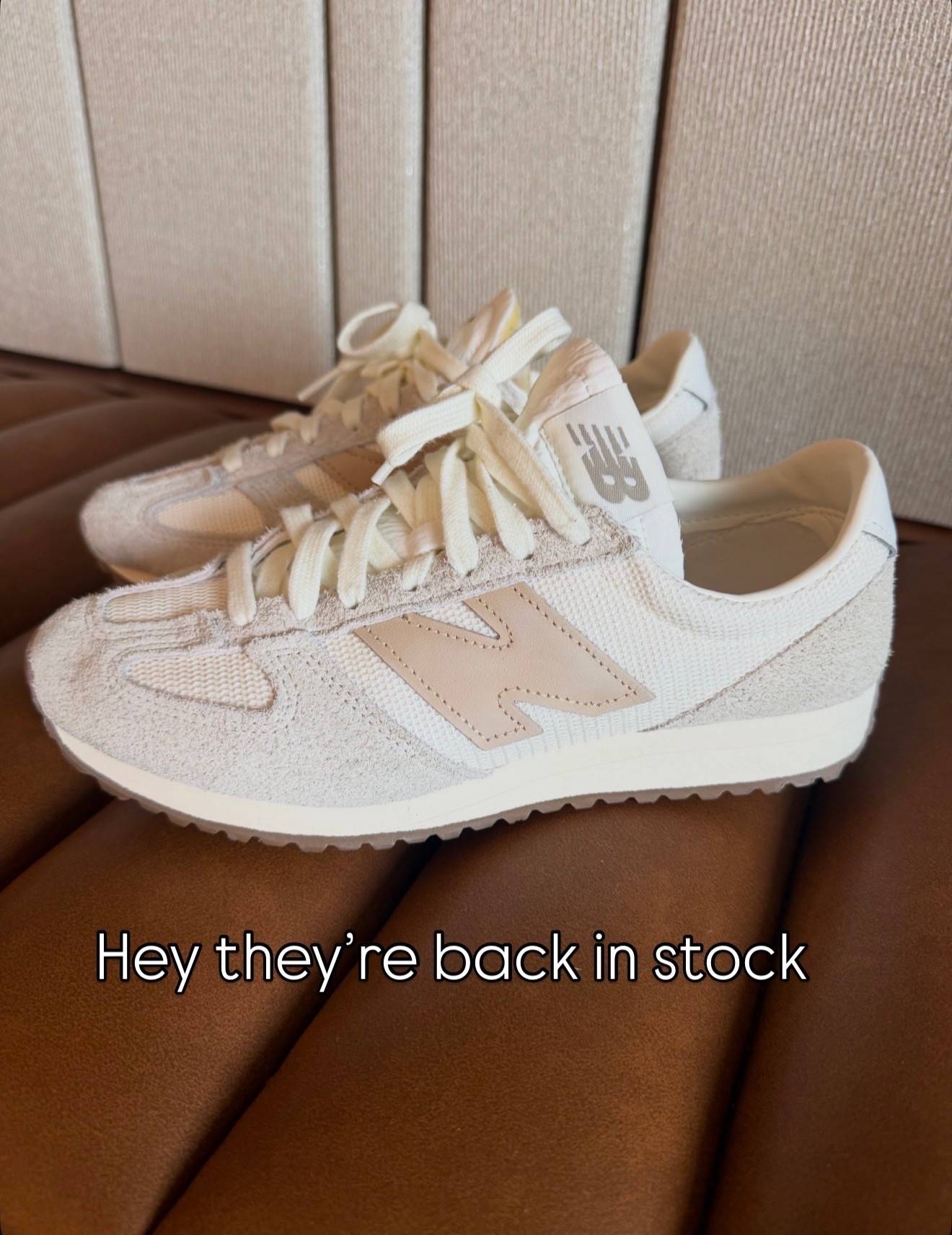 New Balance 471 sneakers in a neutral colorway are an easy everyday shoe for casual fall outfits.

#LTKOver40