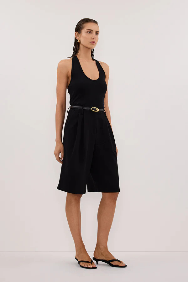 WESTWOOD BLACK BERMUDA SHORT | DISSH