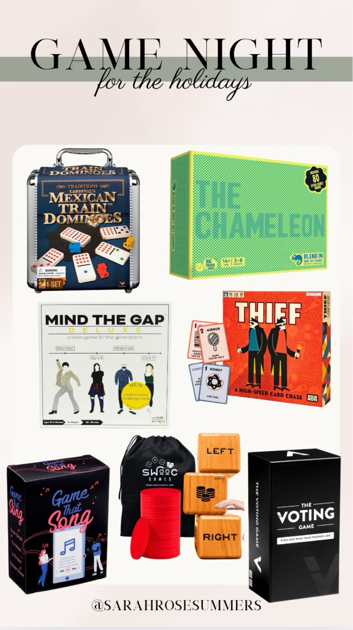 Games for the holidays. Perfect to play with family and friends for Christmas  

#LTKHoliday #LTKFamily