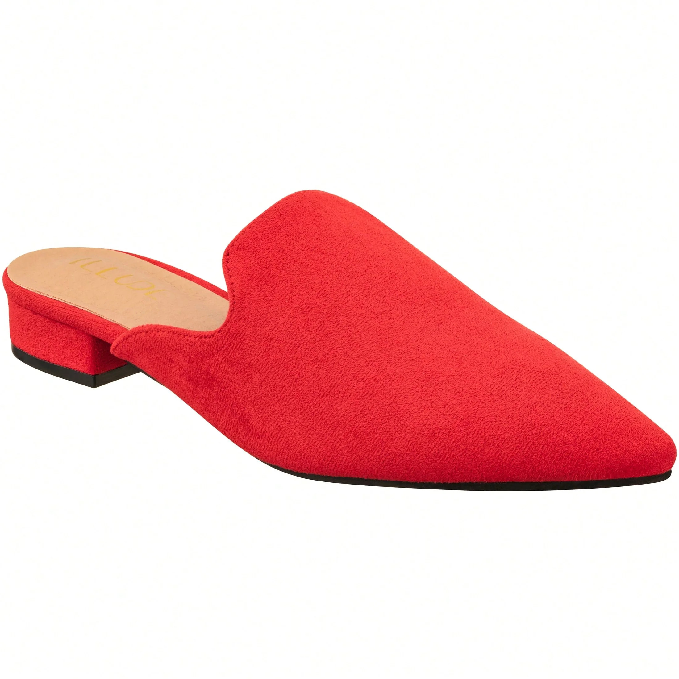 Women's Flat Mules Point Toe Loafer Mule Flats Backless Slip On Slides Loafer Shoes - Walmart.com | Walmart (US)