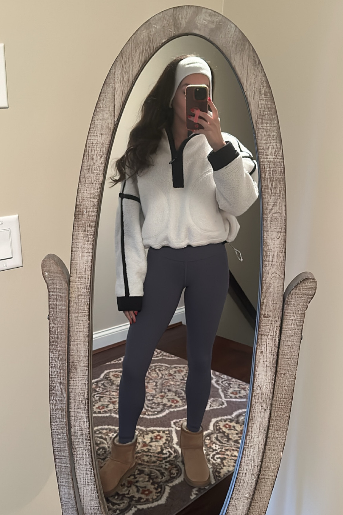 Cold day look, athleisure, Lululemon find, Lululemon ear warmer, gift idea, Christmas idea 

Free People Movement quarter zip (wish I got a size XS)
Lululemon super high rise leggings size 6 for me


#LTKTravel #LTKFitness #LTKActive