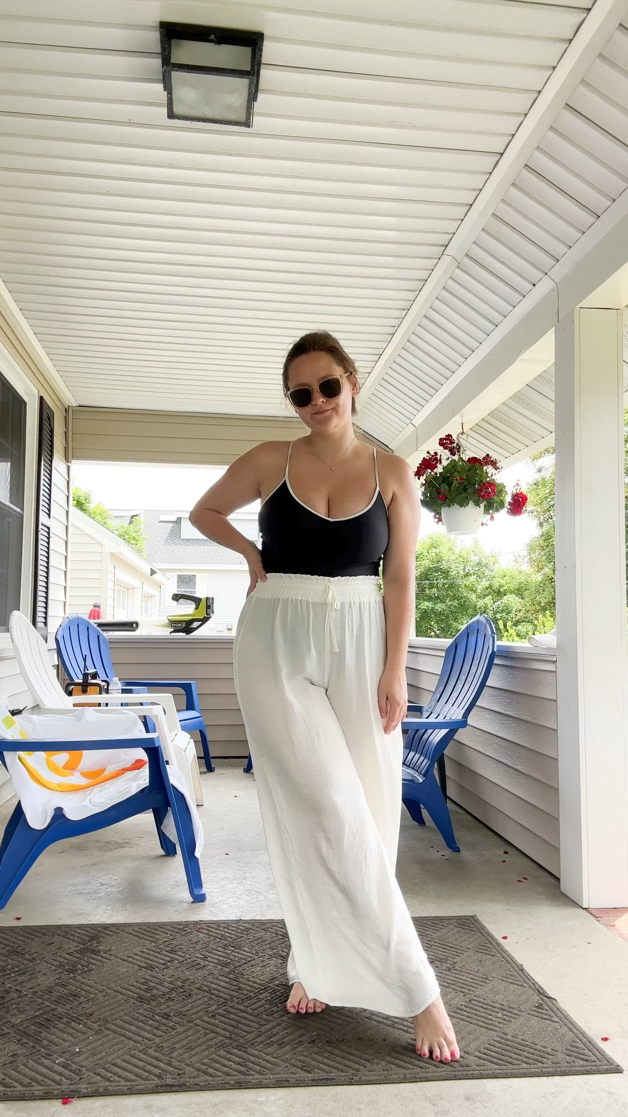 Beach outfit day 1

Summersalt one piece (runs tts)
Summersalt cover up pants (runs tts)
Beach outfit
Bathing suit

#LTKFindsUnder100 #LTKSeasonal