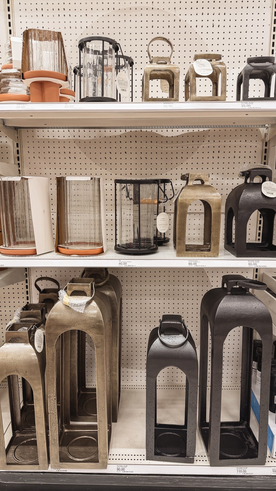 Pottery barn look for less. Target outdoor lanterns 