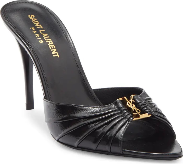Saint Laurent Babylobne Slide Sandal (Women) | Nordstrom | Nordstrom