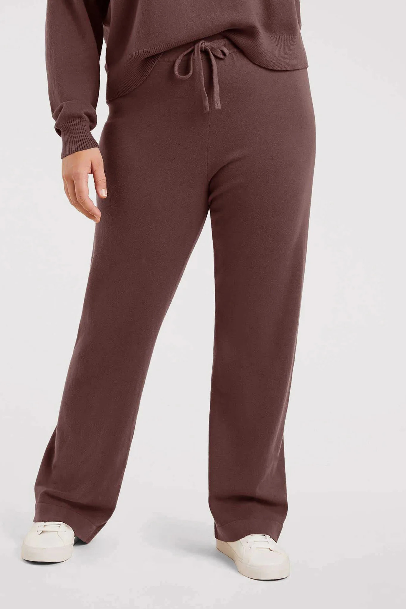 Luxe Knit Wide Leg Pant | Nuuds US