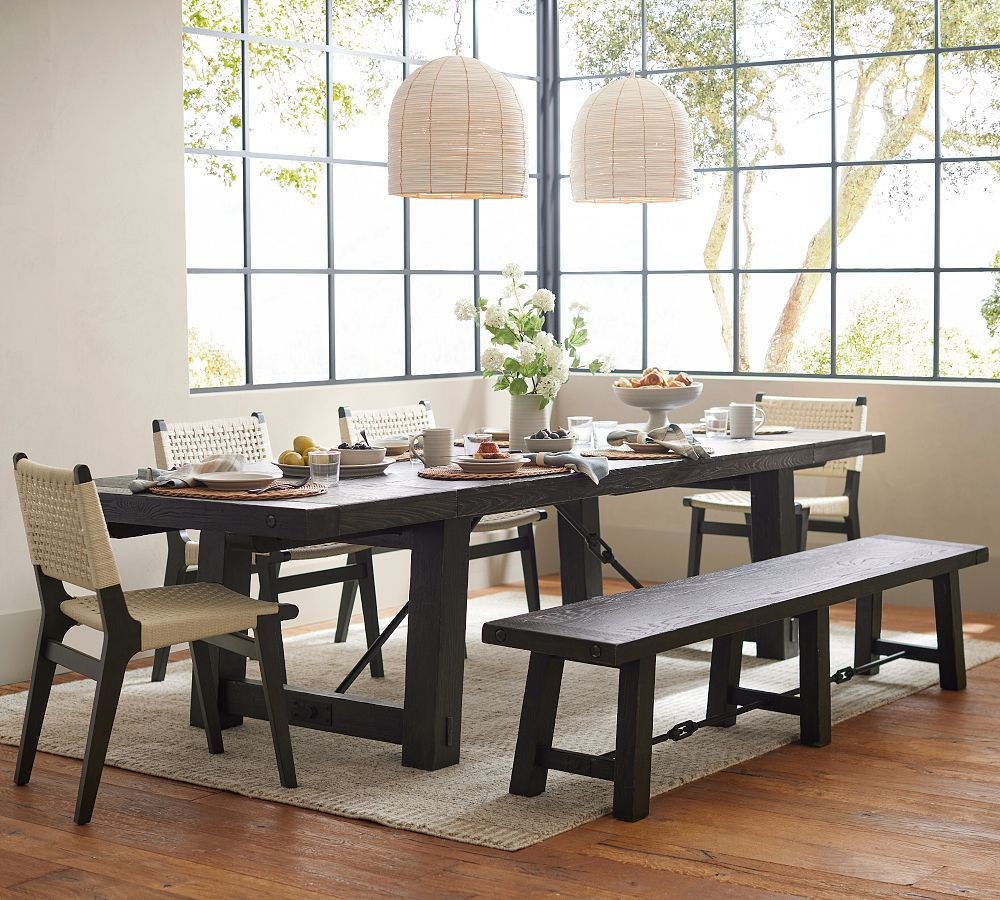 Benchwright Extending Dining Table (60"-72") | Pottery Barn (US)